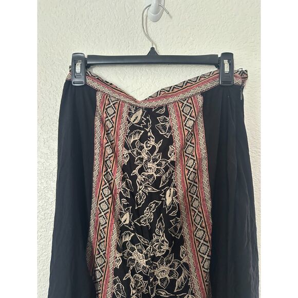 Cleobella Bohemian Western Side Slit Maxi Midi Skirt Size Medium - Picture 2 of 9